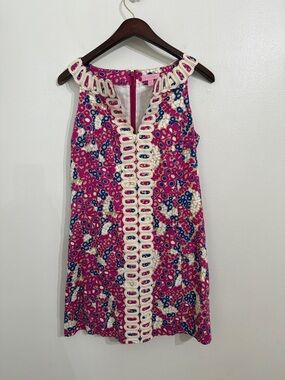 LILY PULITZER Jane Shift Dress Womens Size 4 Ladies